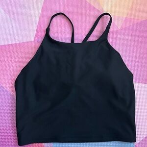 Old Navy Active Black Powersoft Top - Large